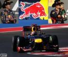 Sebastian Vettel - Red Bull - 2012 Ηνωμένες Πολιτείες Grand Prix, 2º ταξινομούνται
